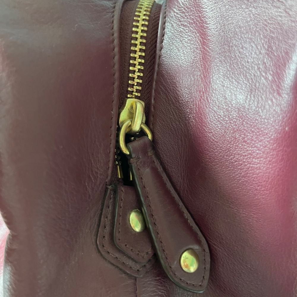 Coach burgundy leather - Picture 5 of 11
